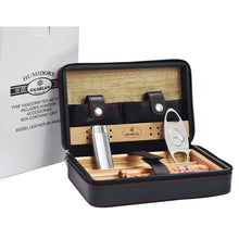 Load image into Gallery viewer, Genuine Leather Mini Humidor Box