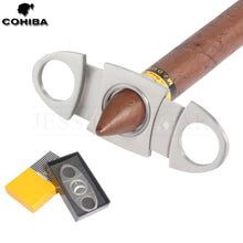 Load image into Gallery viewer, COHIBA Cigar Cutter Double Stainless Steel
