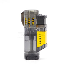 Load image into Gallery viewer, COHIBA Transparent Butane Gas Lighter