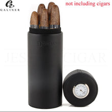 Load image into Gallery viewer, Travel Box Leather Cigars Case