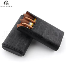 Load image into Gallery viewer, Wood Humidor Leather