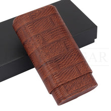 Load image into Gallery viewer, Wood Humidor Leather