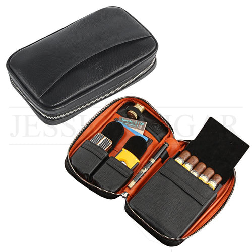 GALINER Leather Travel Cigar Case