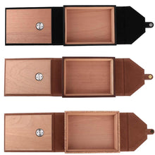 Load image into Gallery viewer, Mini Portable Leather Humidor Cigar Box