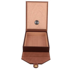 Load image into Gallery viewer, Mini Portable Leather Humidor Cigar Box
