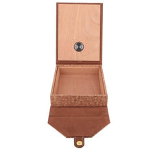 Load image into Gallery viewer, Mini Portable Leather Humidor Cigar Box