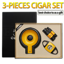 Load image into Gallery viewer, COHIBA Lighter Cutter Ashtray Set